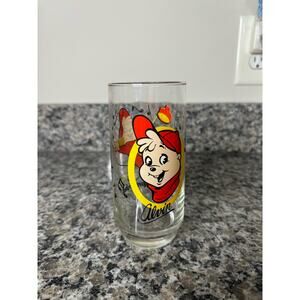 Alvin and the Chipmunks Vintage Glass 1985 McDonalds